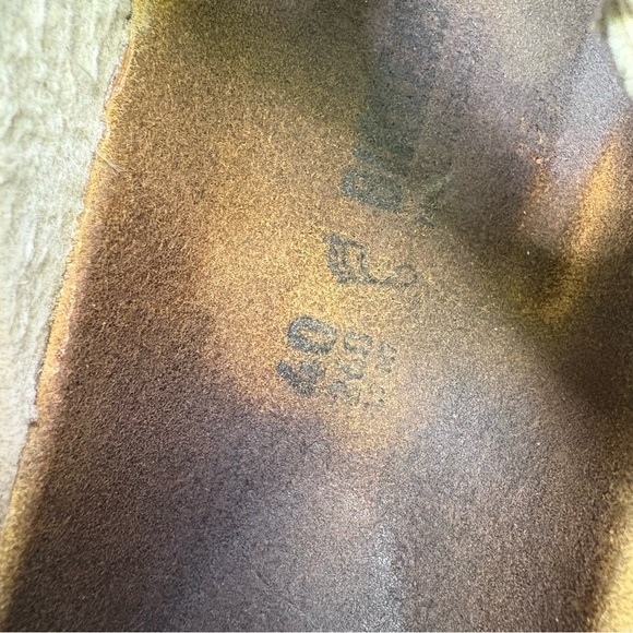 Birkenstock Gizeh Women’s 40 Graceful Pearl White Thong Style Sandals Straps - Picture 11 of 11